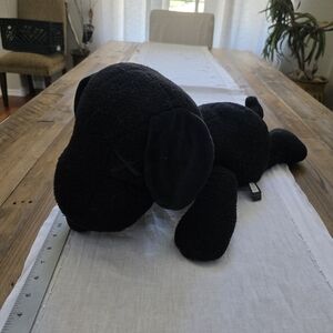 Kaws x Uniqlo x Peanuts Black Snoopy Plush Toy Large 22"